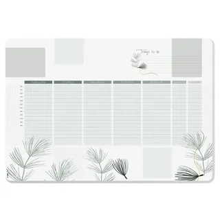 Sigel Schreibunterlage Weekly Planner Nature 30 Blatt,