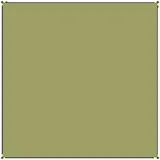 Bent Zip-Carpet Uni Moos 250 x 250 cm