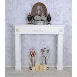 Deko Kamin Shabby Chic Kaminkonsole Kaminsims Kaminumrandung Vintage Wandkonsole