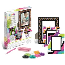 Crayola Creations Kreatives Set Fotorahmen mit Kristalldesign