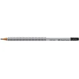 Faber-Castell Bleistift Grip 2001 12 St. Grau/ Silber