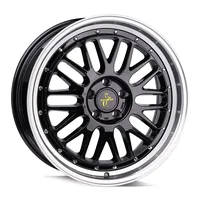 Keskin Tuning Keskin KT22 Retro black lip polish 8x18 ET45 5x108 72,6,