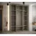möbel kryspol Schwebetürenschrank Dakota 180 x 235,2 x 60 cm Schwarz