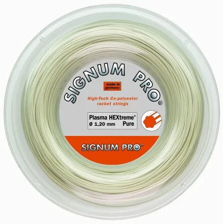 Signum Pro Tennissaite Plasma Hextreme Pure natur 200m Rolle