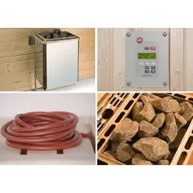 Weka Saunaofenset 7,5 kW + Zubehör