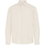 CASUAL FRIDAY Langarmhemd gestreift beige L