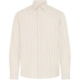 CASUAL FRIDAY Langarmhemd gestreift beige L