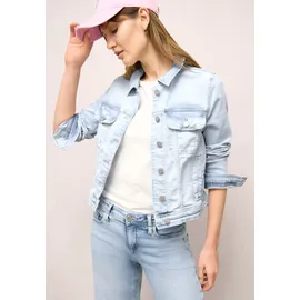 street one studio Jeansjacke mit Brusttaschen und Knöpfen Ultra bleach wash), 42, - 42