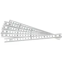 Brüder Mannesmann Werkzeuge Zollstock M 810-PVC-2 2 m