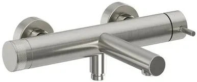 Ravak Wannenarmatur Nox ohne Duschset 150 mm gebürsteter Edelstahl X070646