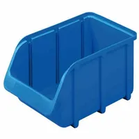 Hünersdorff Sichtlagerkasten L216/183xB102xH74mm PP Blau stapelbar