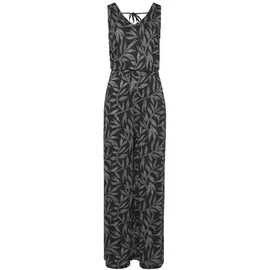 LASCANA Overall Damen schwarz-sand bedruckt Gr.44