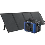 Xlayer Powerstation 300W (Peak 600W) 296Wh mit Solar Panel 80W faltbar