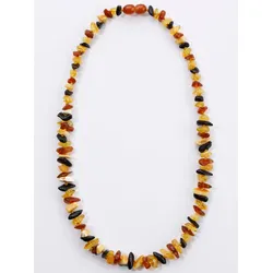 Armband LADY, braun (bernstein, bernstein), Armbänder, Damen, Glas