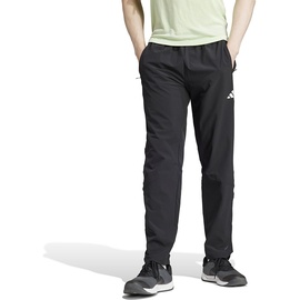adidas Workout Pants Hose, Black/White, L