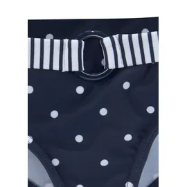 s.Oliver Triangel-Bikini Audrey Punkte-Streifen-Mix Blau 146/152