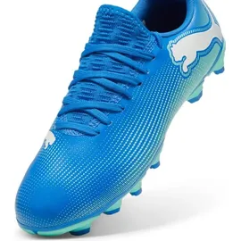 Puma Future 7 Play FG/AG hyperlink blue-mint/white 42.5