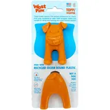 West Paw Toppl Stopper 2er Pack Mandarine