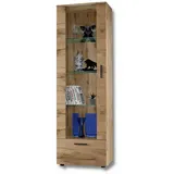 komodee Vitrine, Alessandria Wotan/Wotan 60x192x42 cm,
