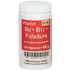 Vitamin B6+ B12+ Folsäure