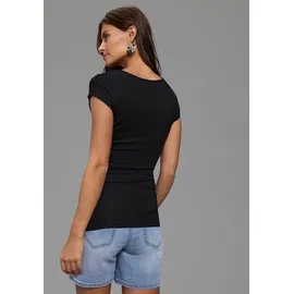 MELROSE T-Shirt Schwarz 46