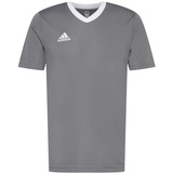 adidas Sportshirt Entrada 22' - Weiß,Grau - XS