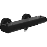 Eisl CARNEO Wannenfüllarmatur, Schwarz matt mit Schwallauslauf