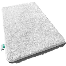casa pura Karat Sky Uni Snow White 70 x 120 cm