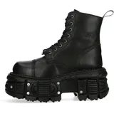 New Rock Stiefel MTANK083 C1 schwarz, - Schwarz - 39