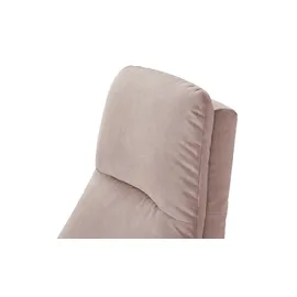 Max Schelling Sessel Elmira Mikrofaser 81 x 118 x 90 cm Rosa/Pink mit Relax-Funktion