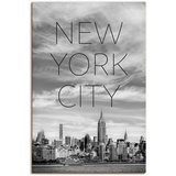 Artland Wandbild »NYC Midtown Manhattan«, New York, (1 St.), als Leinwandbild, Poster, in verschied. Größen & Produktarten - Alubild / Outdoorbild für den Außenbereich, Wandaufkleber / Wandtattoo auch für Badezimmer geeignet