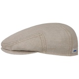 Stetson Flat Cap (1-St) Schirmmütze mit Schirm, Made in the EU beige 61 cm