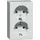 PEHA by Honeywell Schuko-Steckdose 2-fach Weiß 1 St.