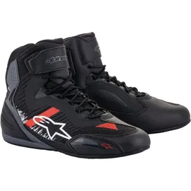 Alpinestars Faster 3 Rideknit Grau/Rot/Schwarz 45