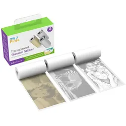 MyFirst Insta Wi Aufkleber transparent, gold, silber