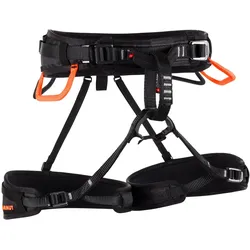 Mammut OPHIR 4 SLIDE Klettergurt in black-safety orange, Größe M/XL - schwarz