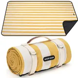 Good GAIN Picknickdecke, picknickdecke Wasserdicht Sanddicht, Picnic Blanket Isoliert, Tragbar mit Trageriemen, XL-große Faltbare Stranddecke, Maschinenwaschbar für Outdoor, Camping Decke 200 x 150 cm