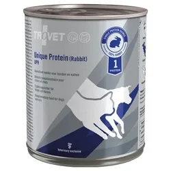 TROVET Unique Protein Rabbit UPR Nassfutter für Hunde und Katzen mit Kaninchen 800g