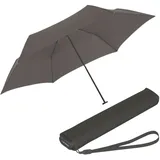 Knirps Regenschirm US.050 Ultra Light Slim Manual Dark Grey dunkelgrau