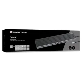 Conceptronic 14-1 Dock USB-C->2xHDMI/DP/2xUSB-C/+ 18cm sw
