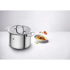 Zwilling TrueFlow Kochtopfset, 3-tlg, Edelstahl,