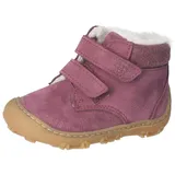 RICOSTA Mädchen Winterstiefel NICO, Baby und Kleinkinder Lauflernschuhe, Weite: Weit, terracare,Barfuß-Schuh, Pflaume (380), 21 EU