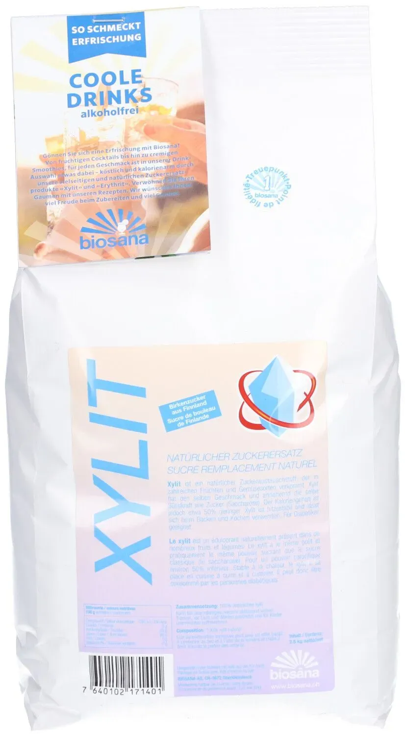 Biosana Xylit Zuckerersatz 2.5 kg