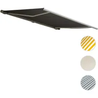 Mendler Kassettenmarkise T122 400 x 23 cm anthrazit