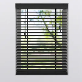 MY HOME Jalousie Bambus (B x H: 180 x 240 cm, Schwarz, Holz,