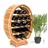DanDiBo Ambiente Weinregal 53 x 77 x 24 cm Braun