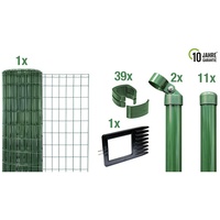 GAH ALBERTS Set Fix-Clip Pro® »Fix-Clip Pro«, BxH: 2500 x 150 cm, Stahl, grün - gruen