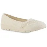 VAN HILL Damen Sportliche Ballerinas in Beige