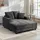 Homcom Schlafsofa, Grau, Kunststoff, 2-Sitzer, Füllung: Schaumstoff,Schaumstoff,Taschenfederkern, 134x89x151 cm, Wohnzimmer, Sofas & Couches, Schlafsofas