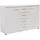 WIMEX Kombikommode 130 x 82 x 41 cm Weiß